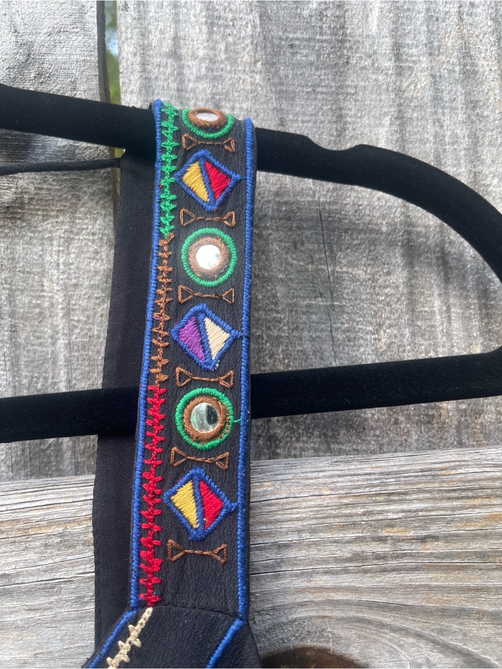 Tibi Black Silk Dress with Embroidered Multicolor Accents Sz 10 - Picture 4 of 16
